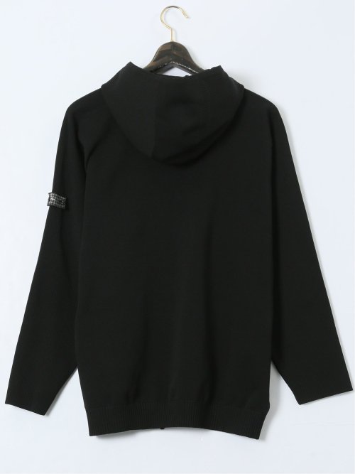 【大きいサイズ】ジーステージ/G-stage ウォッシャブル ミラノリブ フルジップパーカー(セットアップ可能)