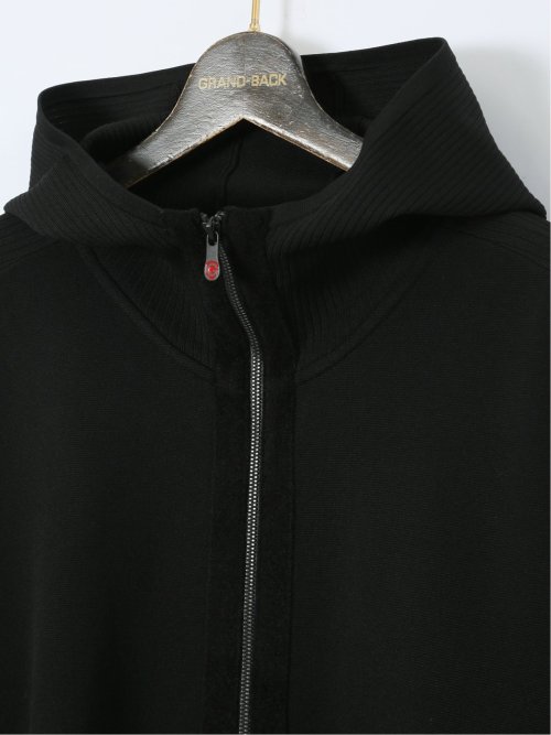 【大きいサイズ】ジーステージ/G-stage ウォッシャブル ミラノリブ フルジップパーカー(セットアップ可能)