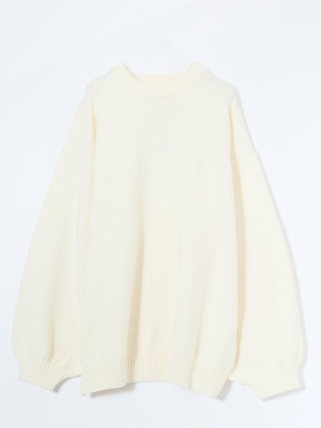 ドロー/DRAW ハンドウォッシャブル ビッグシルエット クルーニット （ユニセックス）