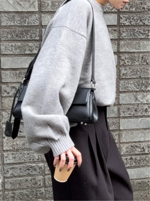 ドロー/DRAW ハンドウォッシャブル ビッグシルエット クルーニット （ユニセックス）