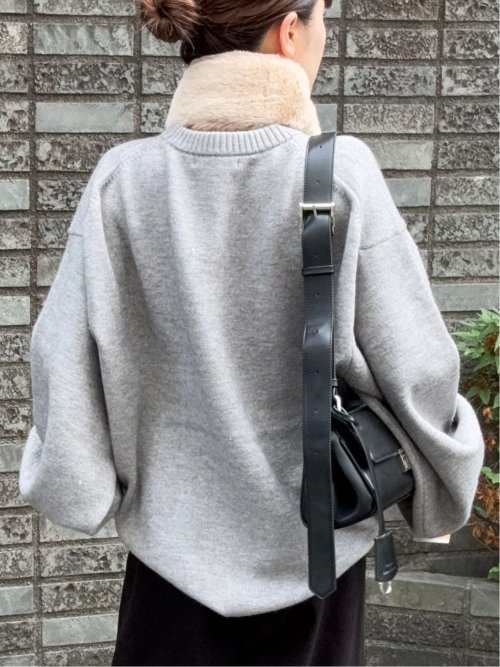 ドロー/DRAW ハンドウォッシャブル ビッグシルエット クルーニット （ユニセックス）