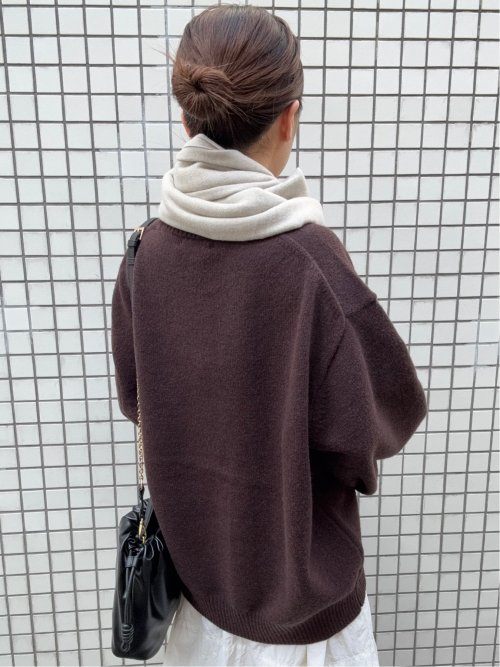 ドロー/DRAW ハンドウォッシャブル ビッグシルエット クルーニット （ユニセックス）