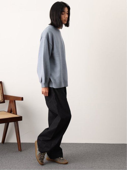 ドロー/DRAW ハンドウォッシャブル ビッグシルエット クルーニット （ユニセックス）