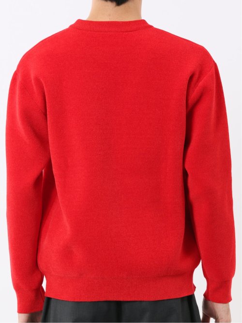 ウォッシャブル ストレッチ ベロア クルーニット