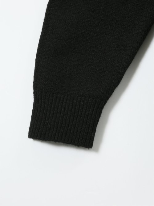 ハンドウォッシャブル ストレッチ 天竺 タートルニット