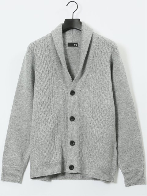 ハンドウォッシャブル ストレッチ ショールカーディガン