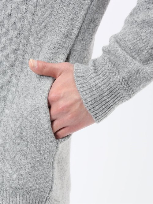 ハンドウォッシャブル ストレッチ ショールカーディガン