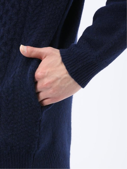 ハンドウォッシャブル ストレッチ ショールカーディガン