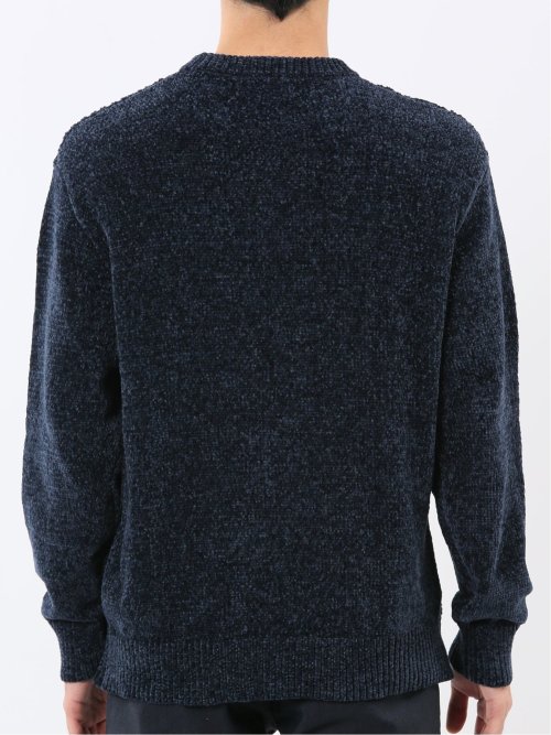 ハンドウォッシャブル モールケーブル編み クルーニット