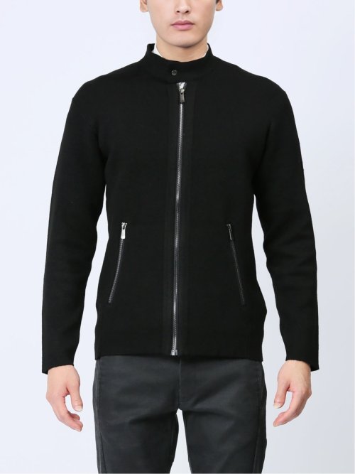 ライダース ニットアウター