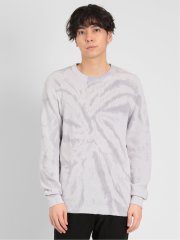 綿100% タイダイ クルーニット