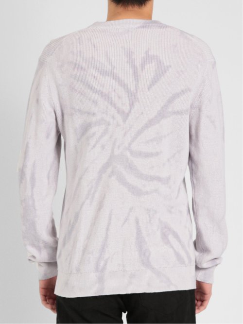 綿100% タイダイ クルーニット