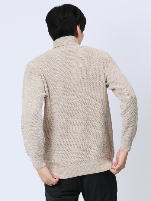 MARK&LONA オーバーニット　ミックスヤーンタートル　ニット　高級品 楽天市場】【OUTLET SALE】ニット《ミックスヤーンタートル