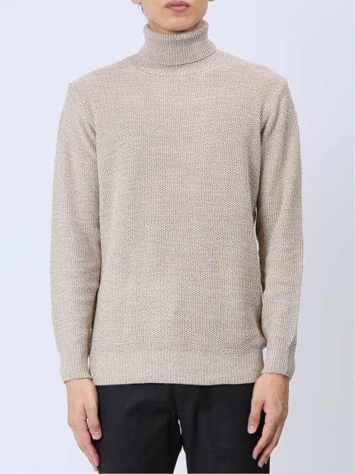 ミックスヤーン タートルニット