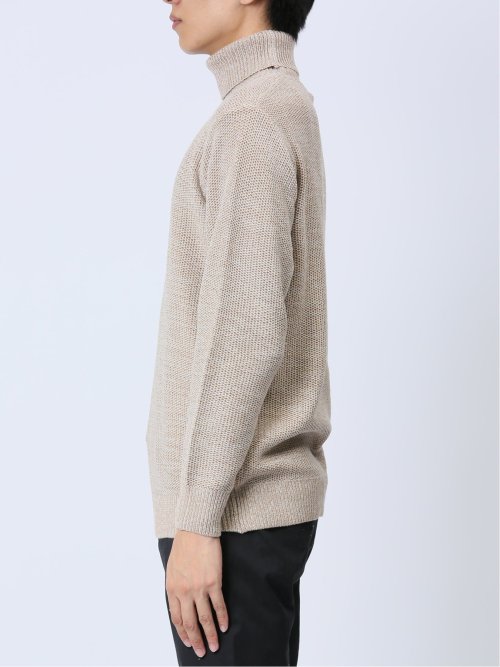 ミックスヤーン タートルニット