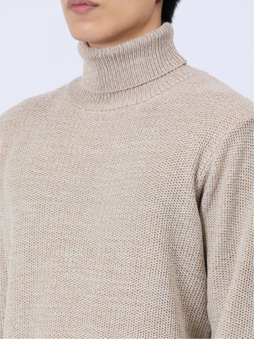 ミックスヤーン タートルニット