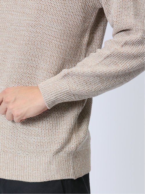 ミックスヤーン タートルニット