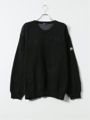 【大きいサイズ】フィラ ゴルフ ニット セーター メンズ 長袖 ストレッチ ウォッシャブル クルーネック 畦 プレーティング
