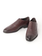 ラウンド内羽根 ストレートチップ ドレスシューズ