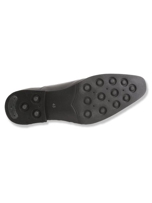内羽根 ストレートチップ ドレスシューズ(40.0 05黒): シューズ