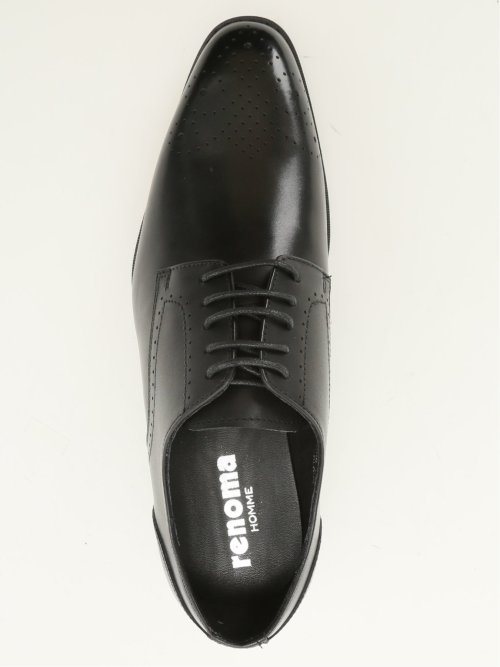 外羽根プレーントゥ ドレスシューズ