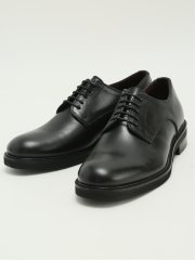 外羽根プレーントゥ ダービーシューズ