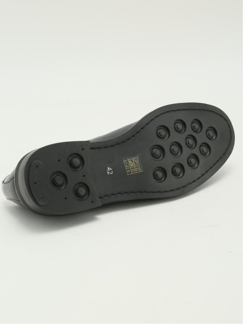 外羽根プレーントゥ ダービーシューズ