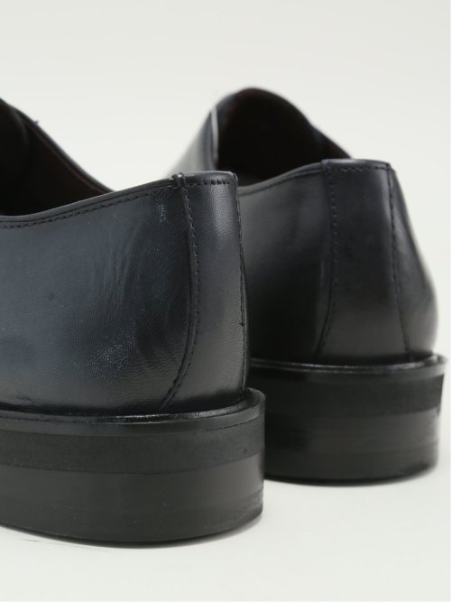 外羽根プレーントゥ ダービーシューズ