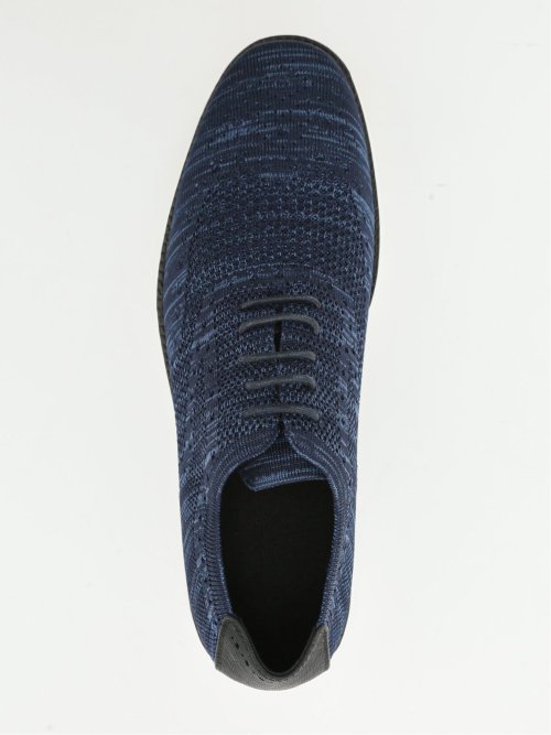 ウィングチップ ニットスニーカー