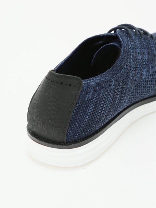 ウィングチップ ニットスニーカー