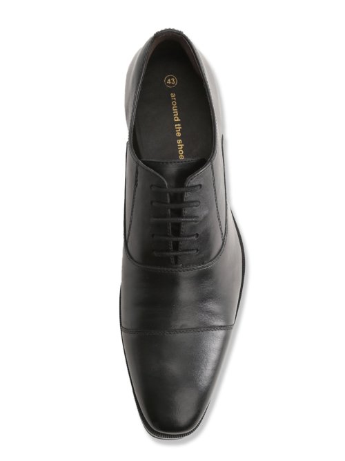 【大きいサイズ】アラウンドザシューズ/around the shoes 内羽根 ストレートチップ ドレスシューズ
