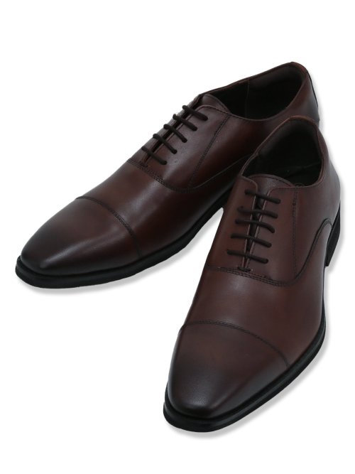 【大きいサイズ】アラウンドザシューズ/around the shoes 内羽根 ストレートチップ ドレスシューズ