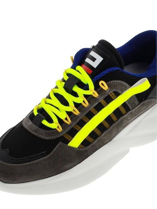 REW オーバーサイズ コンビスニーカー