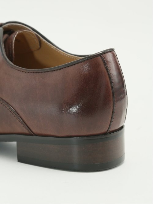 外羽根プレーントゥ ドレスシューズ