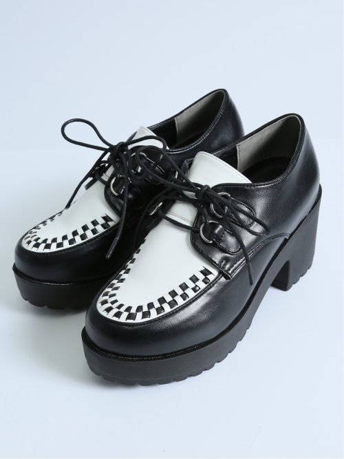 【レディース】インターレース デザインブーツ