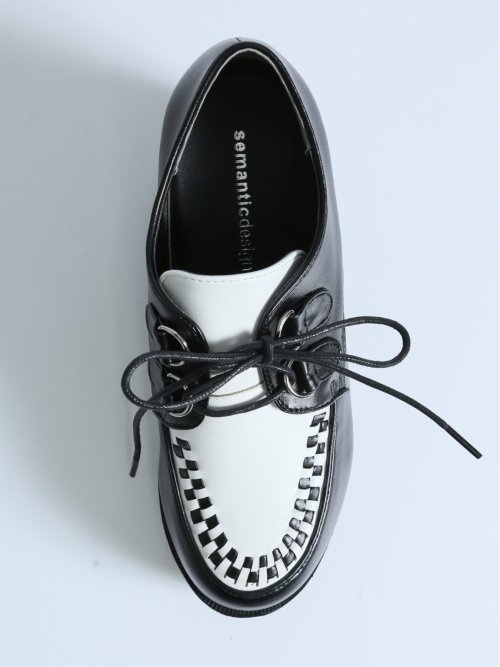 【レディース】インターレース デザインブーツ