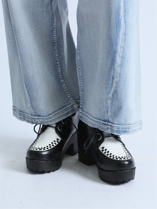 【レディース】インターレース デザインブーツ