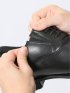 ドレス シューズ メンズ ビジネス 靴 レザー 本革 ストレートチップ 内羽根 幅広 3E 防滑底 ハンズフリー バリューウォーク