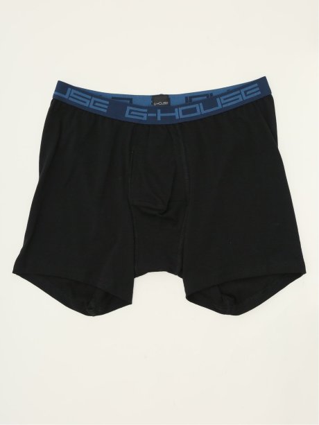 【大きいサイズ】ストレッチ 綿混 3分丈 前開き ボクサーパンツ