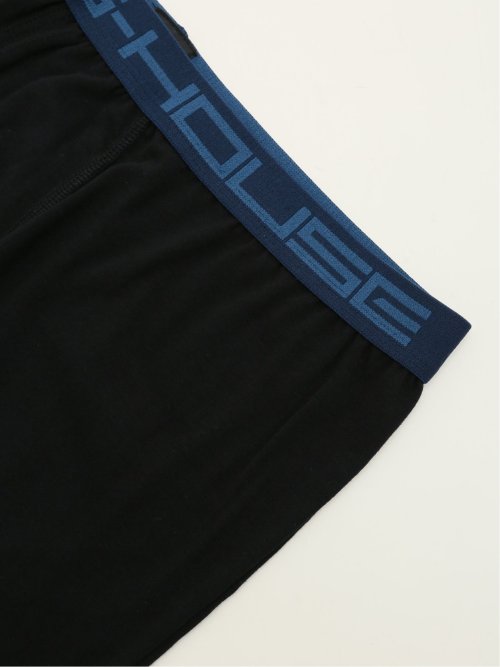 【大きいサイズ】ストレッチ 綿混 3分丈 前開き ボクサーパンツ