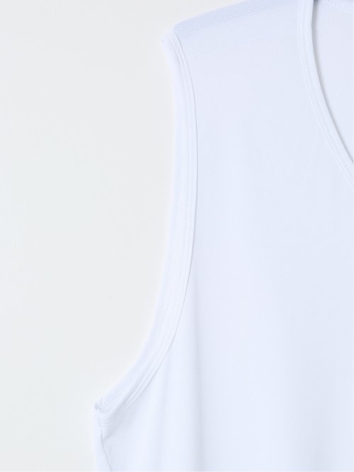 【大きいサイズ】ヒヤロン 接触冷感 アンダー Vネック ノースリーブ シャツ