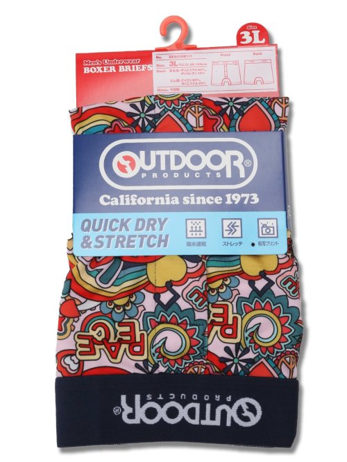 【大きいサイズ】アウトドアプロダクツ/OUTDOOR PRODUCTS ボクサーパンツ
