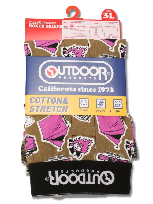 【大きいサイズ】アウトドアプロダクツ/OUTDOOR PRODUCTS ボクサーパンツ