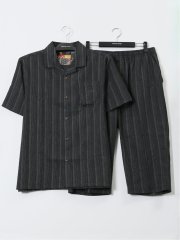 【大きいサイズ】彩匠庵 しじら織り リラクシング上下セット