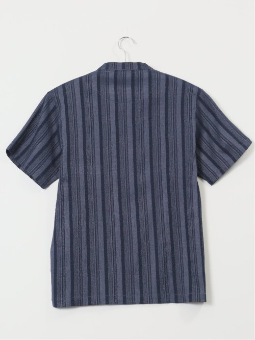 【大きいサイズ】彩匠庵 ストレッチ楊柳 リラクシング上下セット