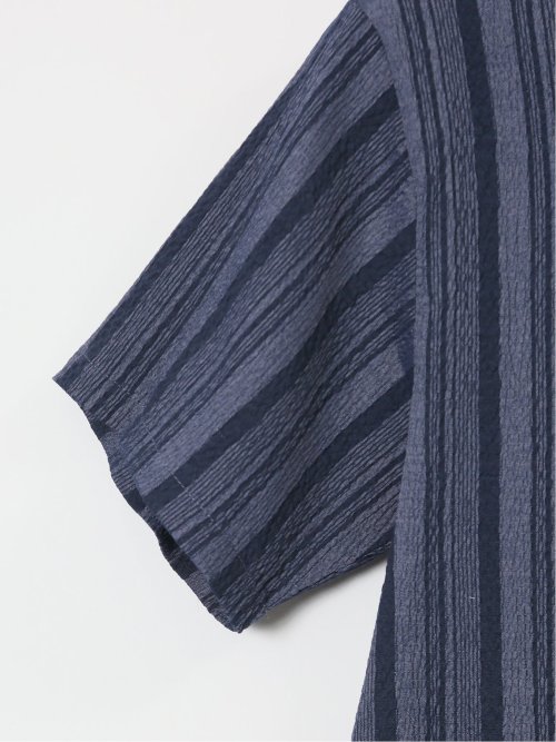 【大きいサイズ】彩匠庵 ストレッチ楊柳 リラクシング上下セット