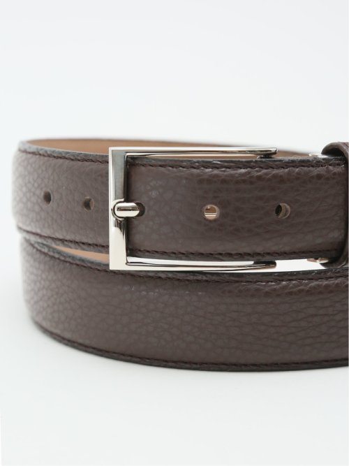 ファットゥーラ/FATTURA 日本製 シボ型押し レザーベルト