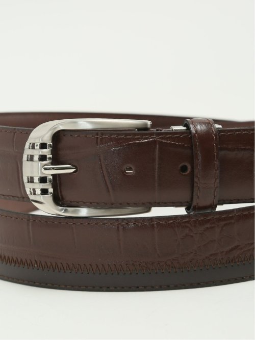 【大きいサイズ】キース/KIETH パッチワーク レザーベルト