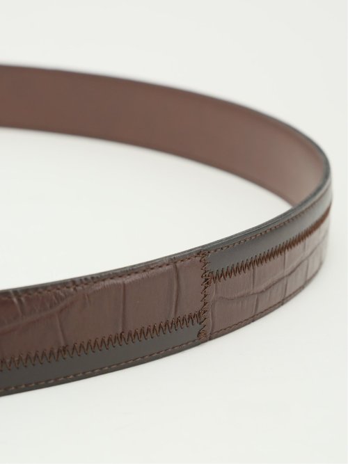 【大きいサイズ】キース/KIETH パッチワーク レザーベルト