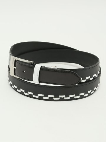 【大きいサイズ】キース/KIETH サイドライン レザーベルト